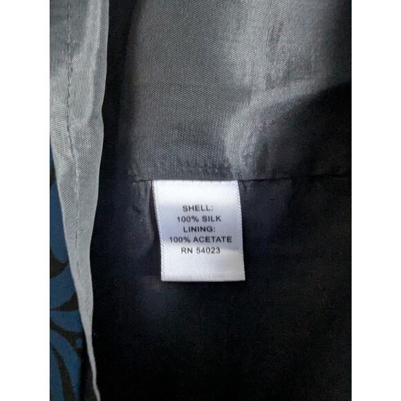 Banana Republic Size 0 Dress Womens 100% Silk Cocktail Party Wedding Pockets - Picture 7 of 12